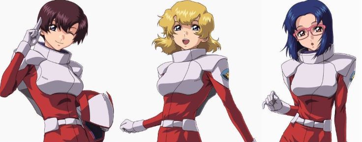 ガンダムseed 3人娘の名前と顔は一致しないけど雑に死んでたのは覚えてる ガンダムブログ 情報戦仕様