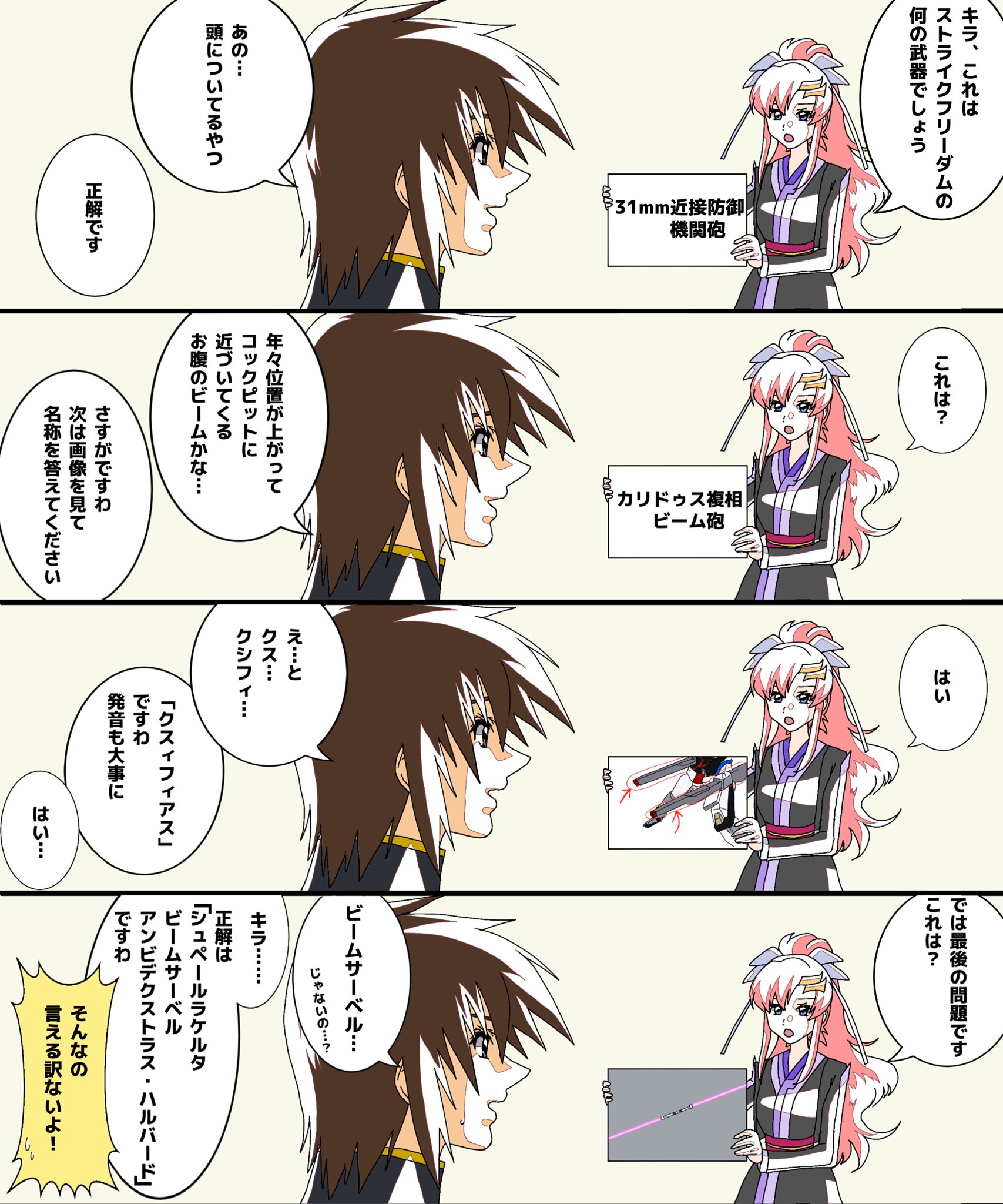 ガンダムseed 種のmsって武器の名前覚えるの面倒だよね ガンダムブログ 情報戦仕様